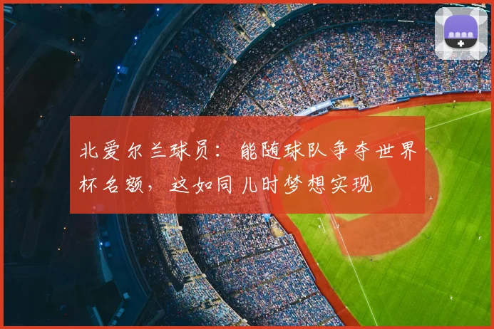 北爱尔兰球员：能随球队争夺世界杯名额，这如同儿时梦想实现